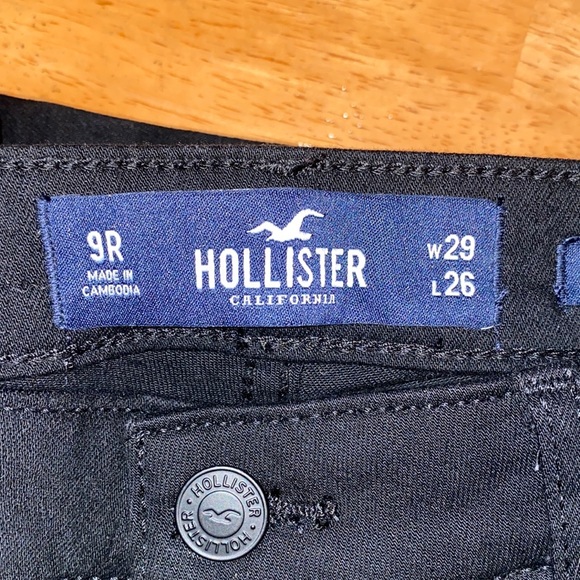 NEW Holllister Classic Stretch High Rise Crop Super Skinny - size 9R - Picture 3 of 10